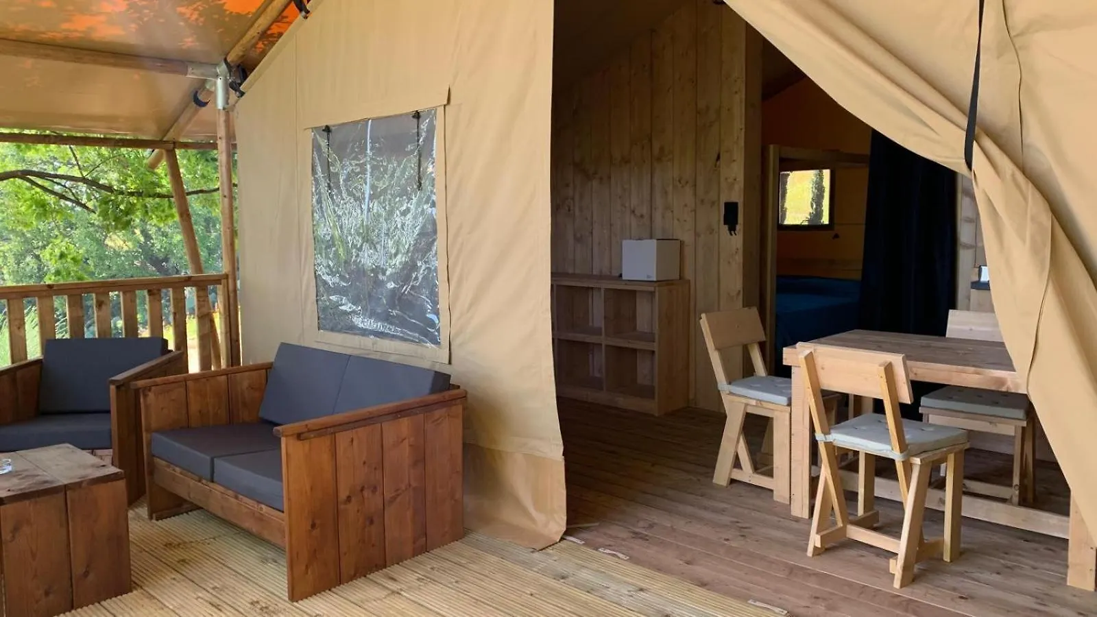 Luxury tent Glamping Podere Angiotto Lodge Lavanda Magliano in Toscana Italy