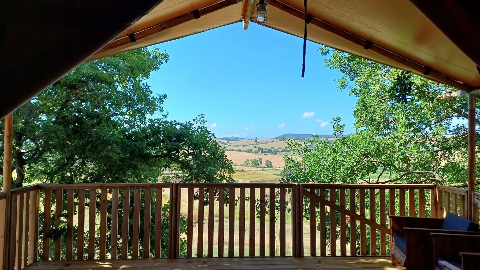 Glamping Podere Angiotto Lodge Lavanda location